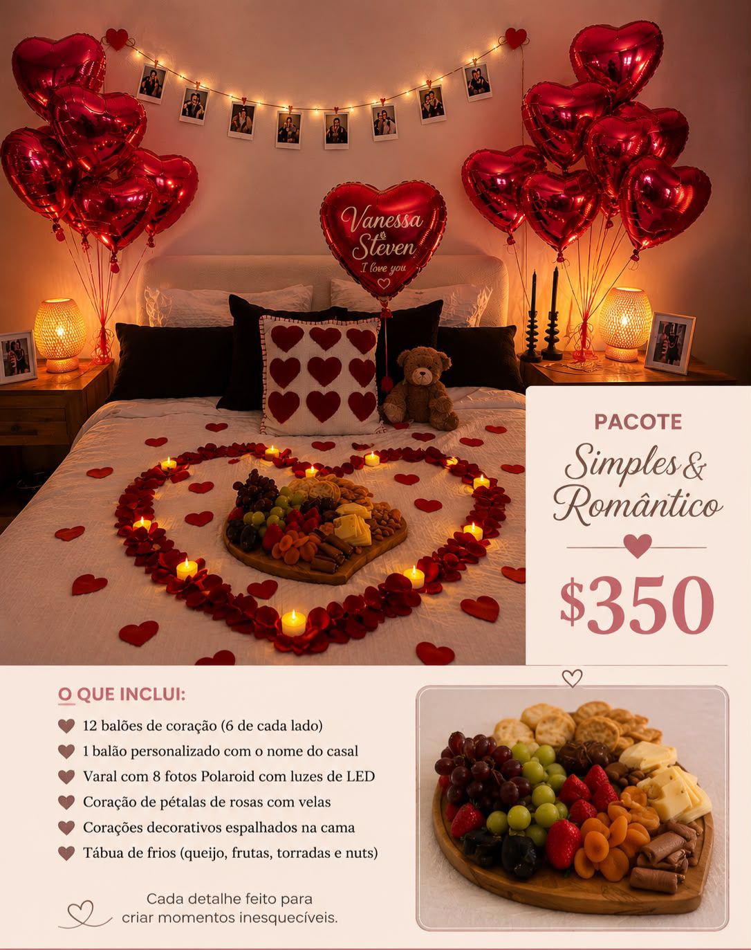 Simple & Romantic romantic decoration setup