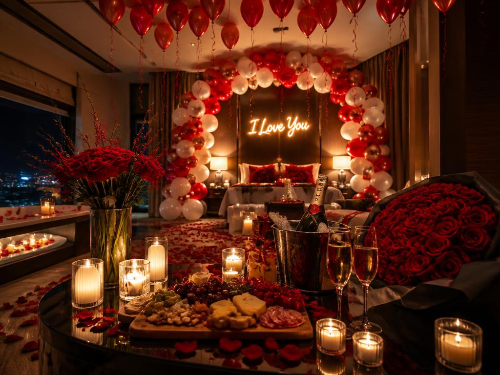 Luxury Experience romantic decoration setup
