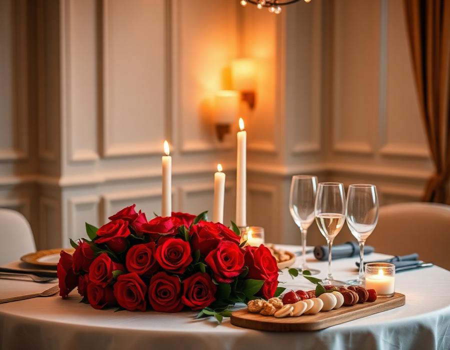Anniversary romantic decoration